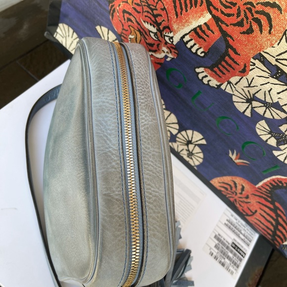 Gucci soho disco baby blue nubuck suede READ !! - Picture 7 of 12